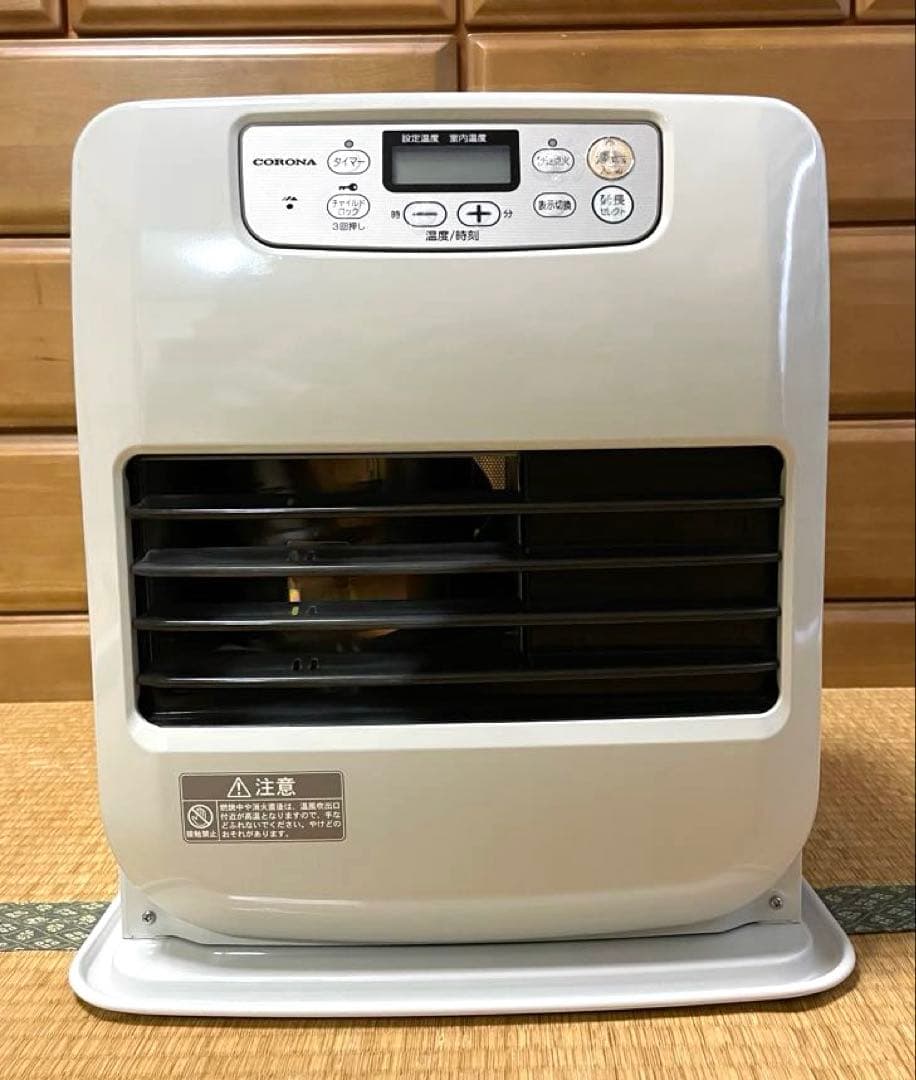 コロナ　石油ファンヒーター　HF-G3214 Amazon.co.jp: CORONA Oil Fan Heater 【Made in Japan】 (Wood up to