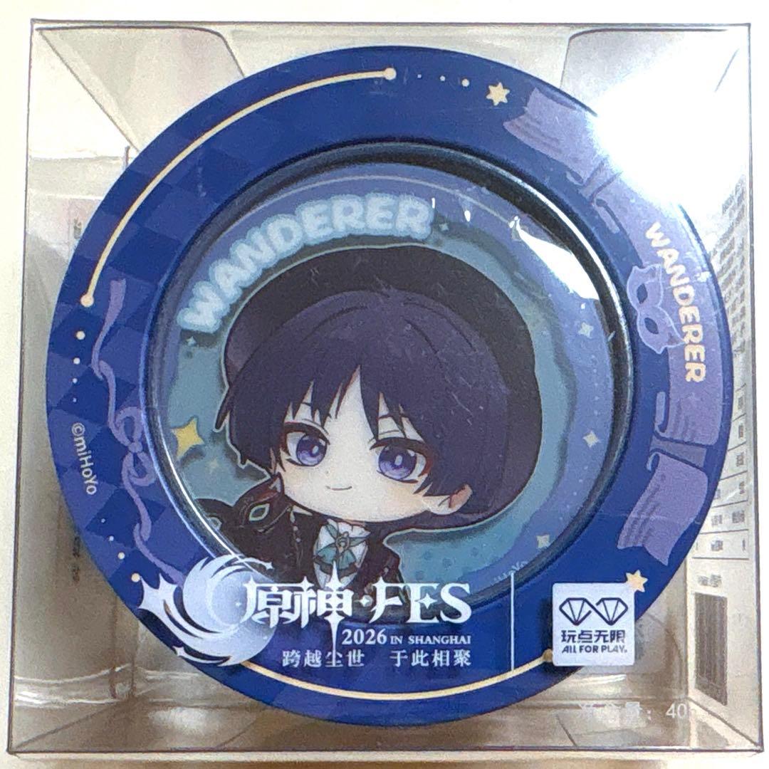 原神FES 2026 アクリルマグネット マシュマロ缶 放浪者 - メルカリ