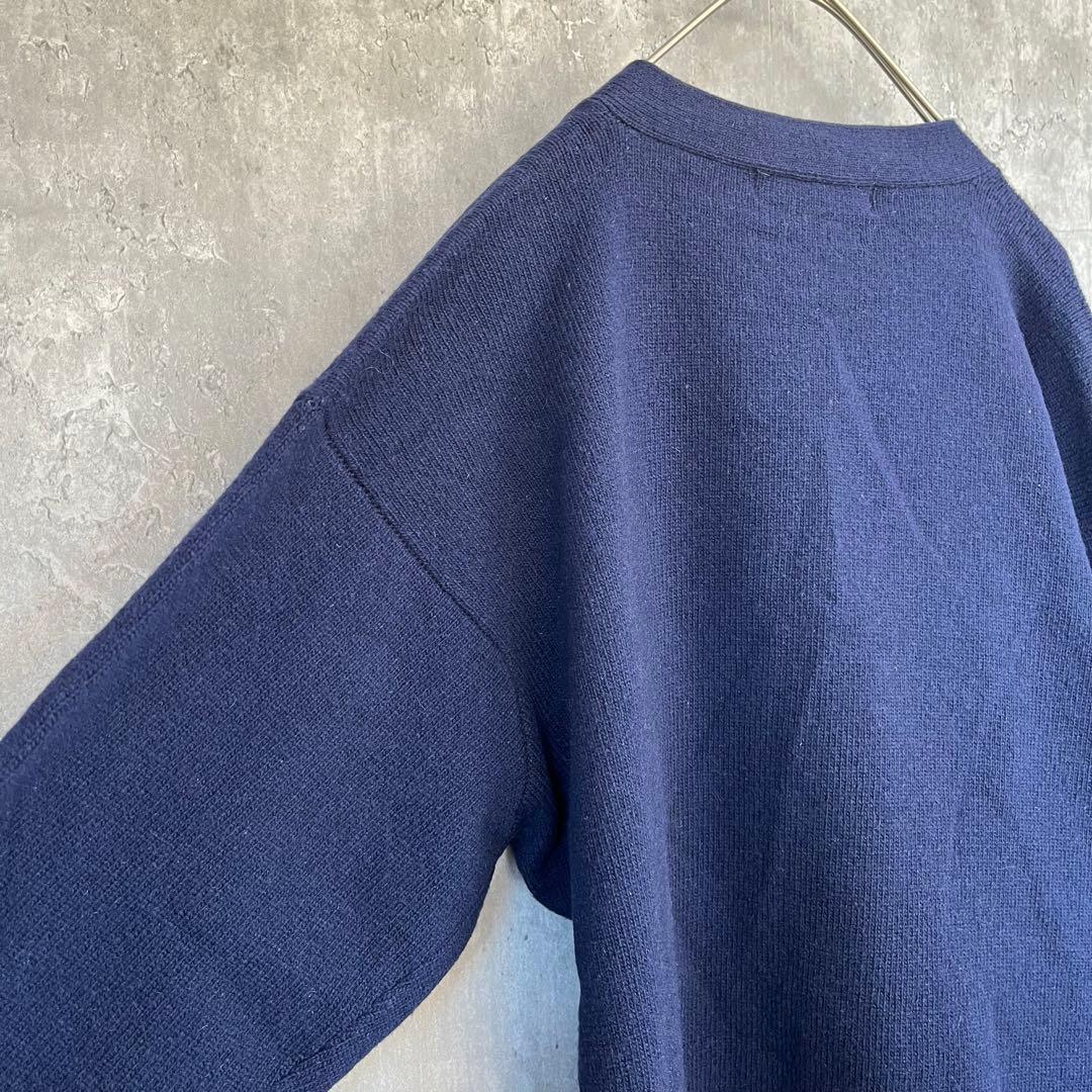 人気カラー】ポロ ラルフローレン ウール ニット カーディガン 古着