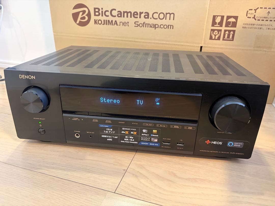 【即購入可 最終値下げ】DENON AVR-X1600H AVアンプ Denon AVR-X1600H AV receiver review | Home Cinema Choice