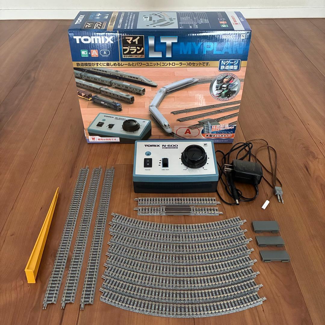 ［美品］TOMIX LTマイプラン レール＋パワーユニット セット 90947 美品］TOMIX LTマイプラン レール＋パワーユニット セット 90947