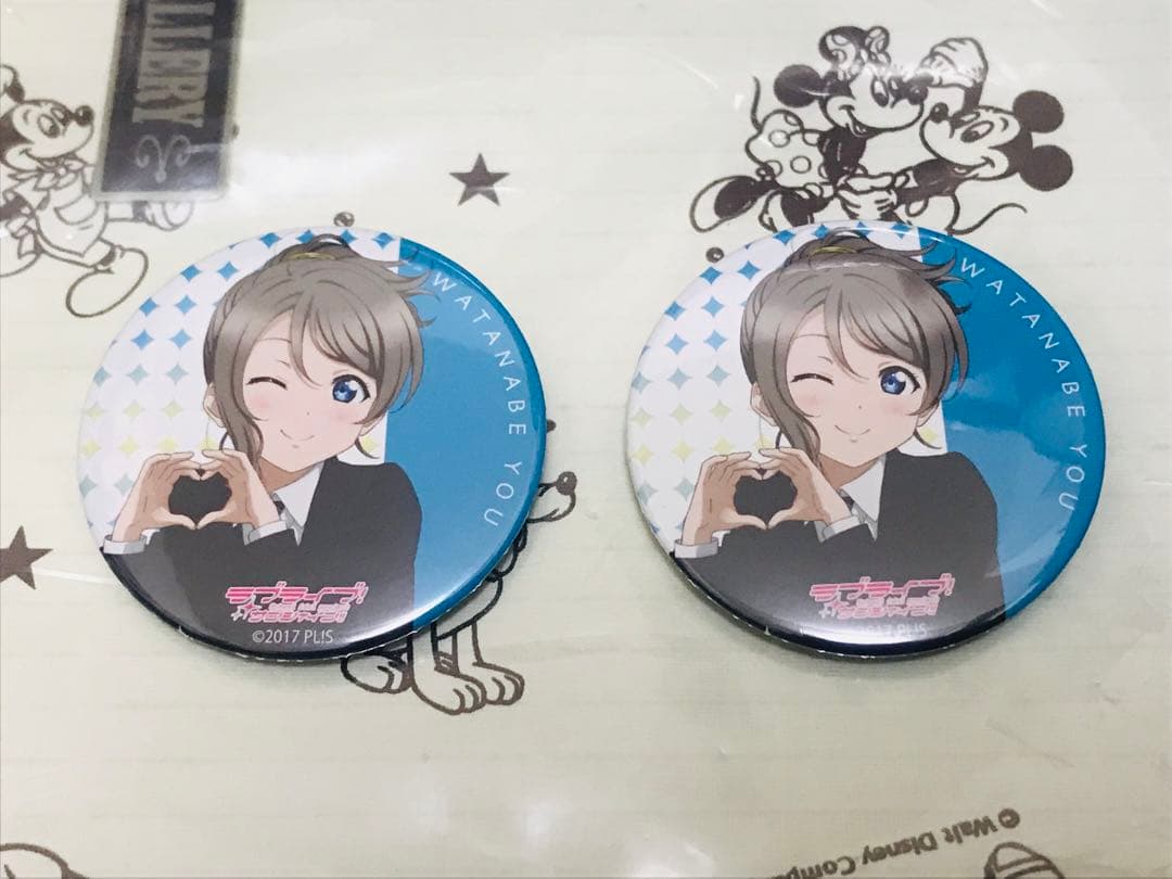 ラブライブサンシャイン 渡辺曜 お祝いセット 缶バッジ 2点 - メルカリ