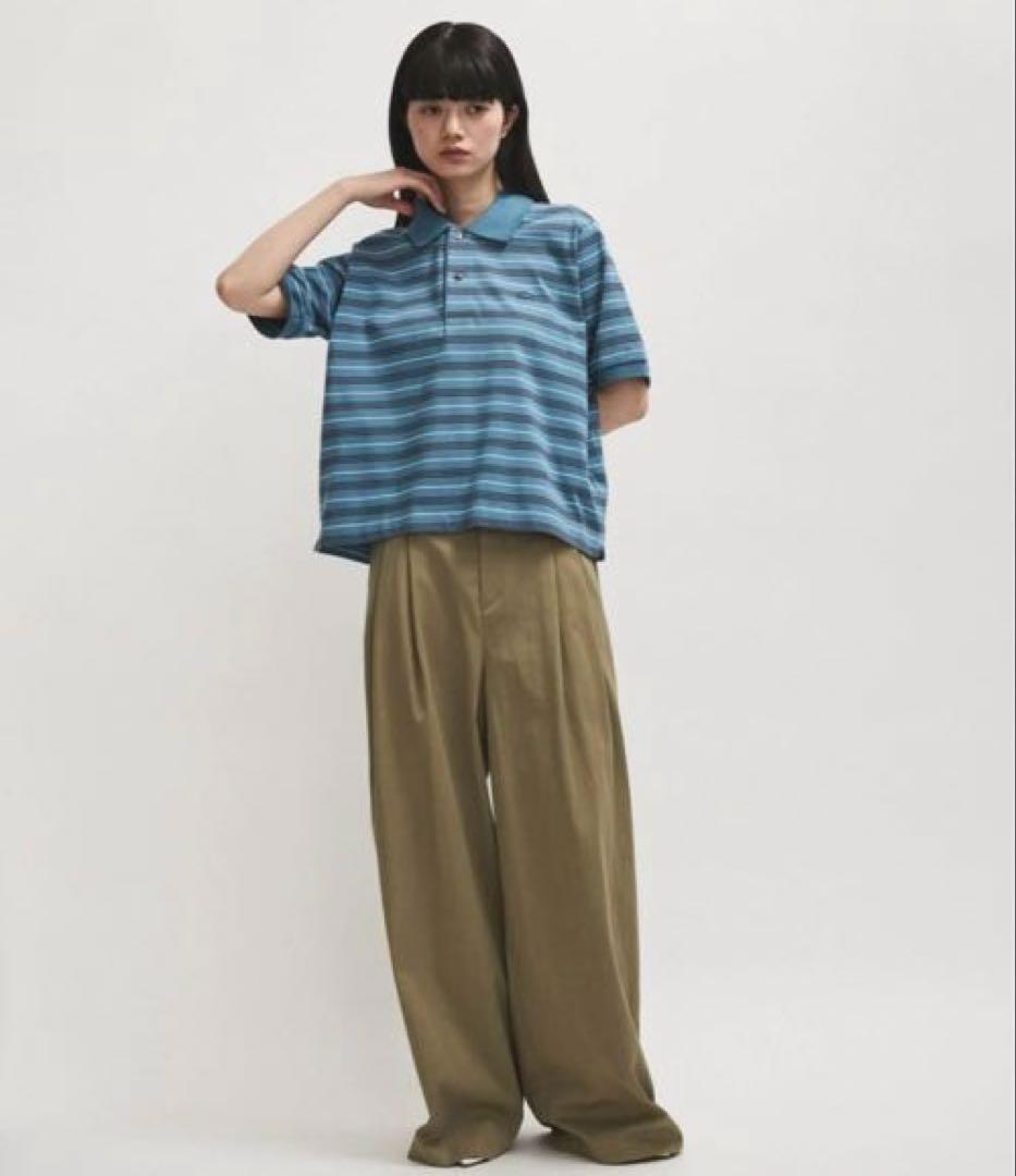 LACOSTEアダムエロペ 別注Multi Border Polo ポロシャツ - メルカリ