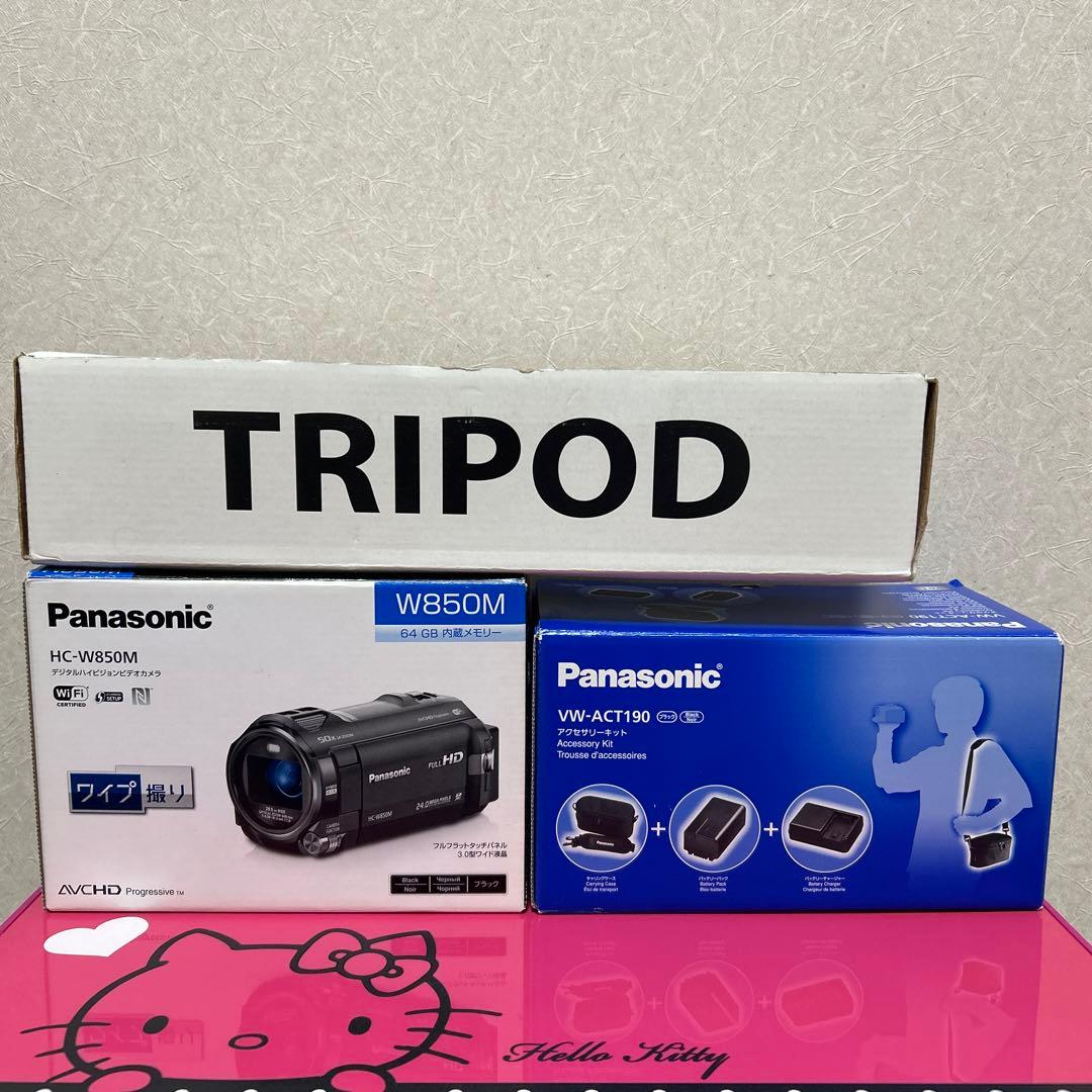 ❤Panasonic ビデオカメラ 内蔵メモリ アクセサリーキット付 三脚付き❤ 楽天市場】パナソニック ビデオカメラの通販