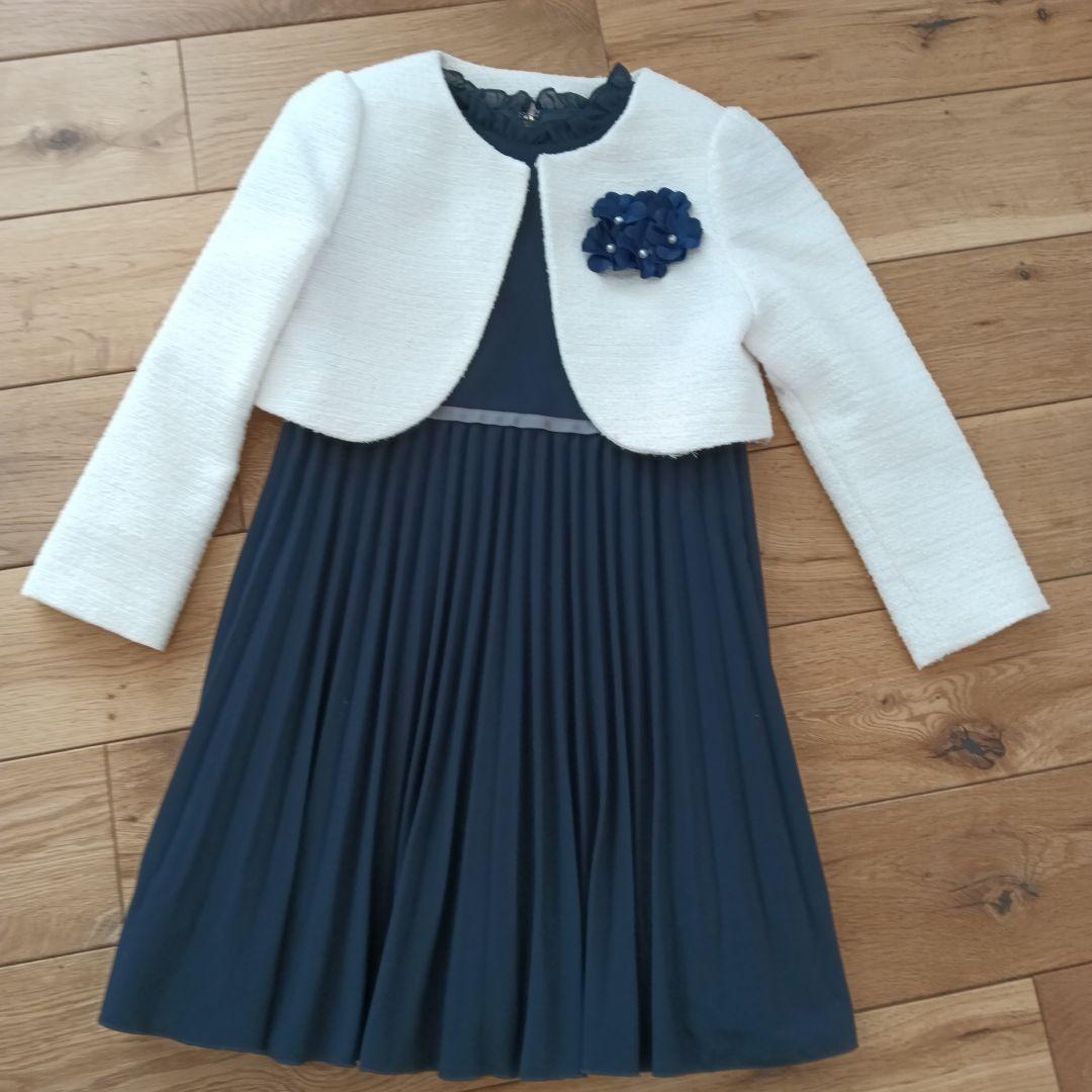 プティマイン petit main フォーマルワンピース 120 女の子 - メルカリ