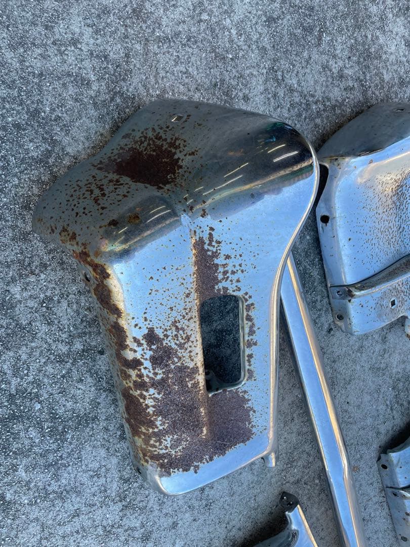 m*3様 64 インパラ フロントバンパー&リアバンパー セット - メルカリ