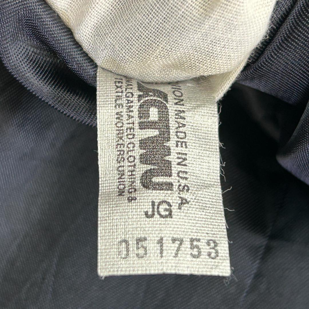 USA製 ポロユニバーシティクラブ 長袖 ウールブレザー 古着 ネイビー L