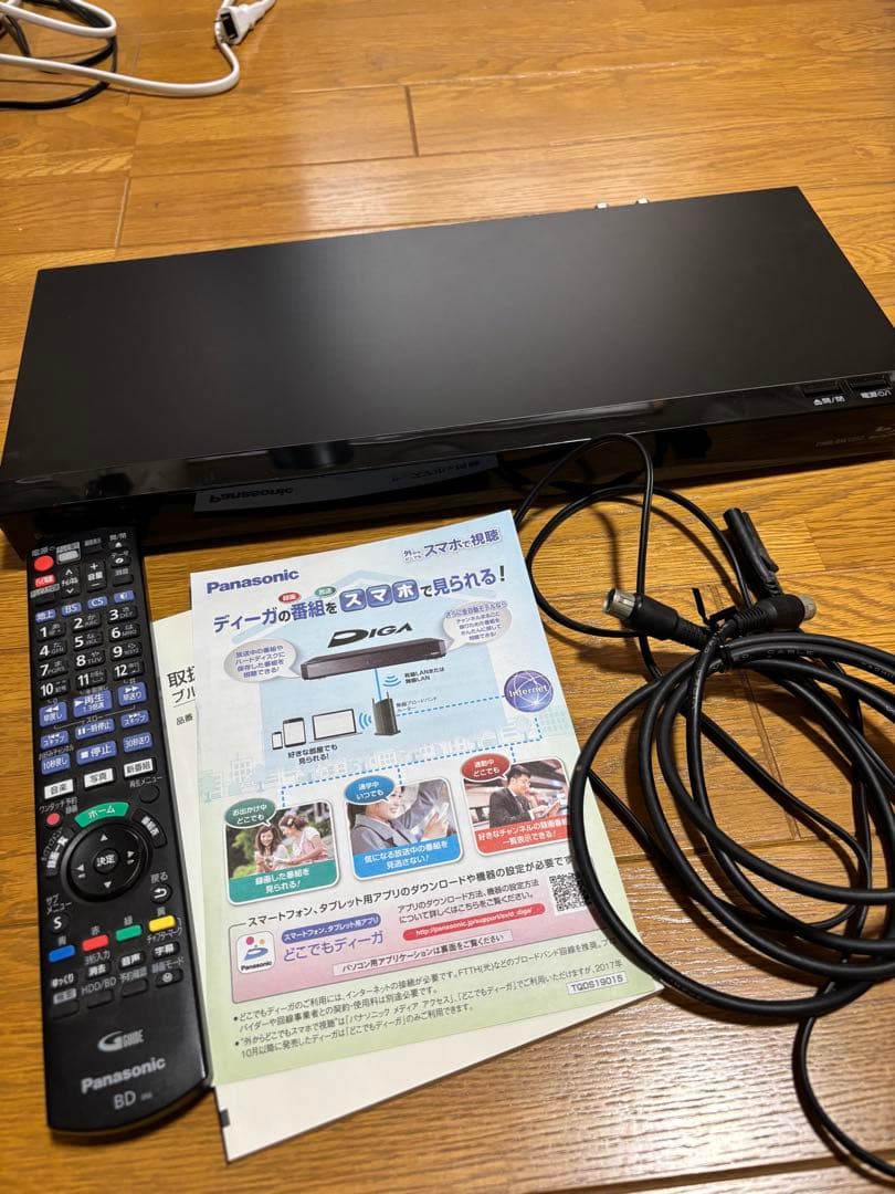 Panasonic DMR-BRW1050　2018年製　ブルーレイレコーダー Amazon.co.jp: Panasonic DIGA DMR-BRW1050 1 TB, 2 Tuner Blu-ray
