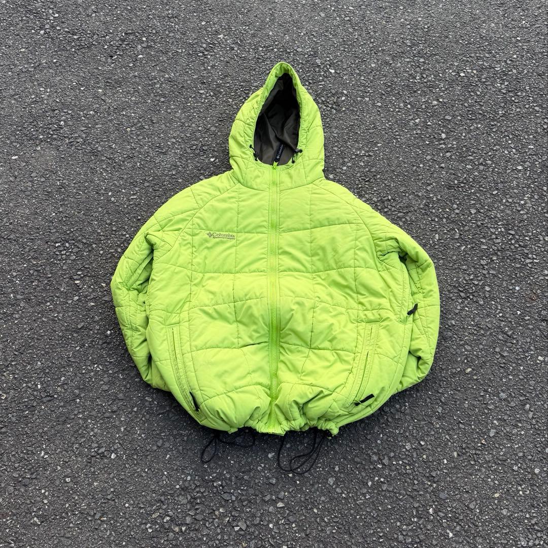 渡*匠様 コロンビア hooded puffer jacket テック グリーン Columbia（コロンビア） メンズ GRN-Lサイズ ダウンジャケット ロッカ