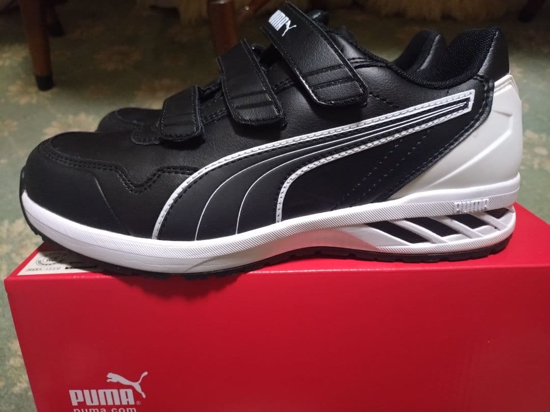 立*博様 安全靴　PUMA ライダー2.0 ブラック ロー 26.5 PUMA RIDER 2.0 BLACK LOW ライダー 2.0・ブラック・ロー No.64.243.0