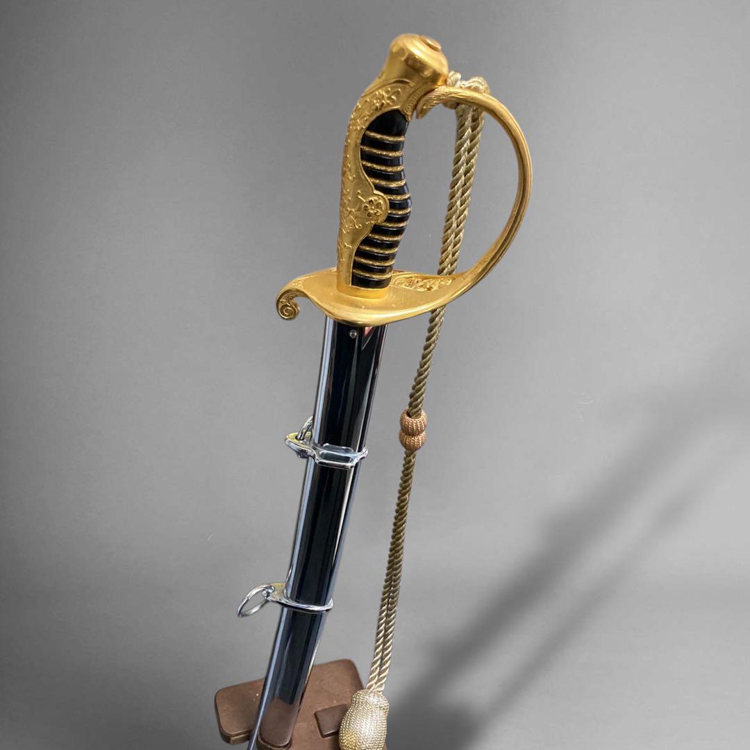 第二次世界大戦 日本軍 指揮刀 骨董 刀台 模擬刀 セット