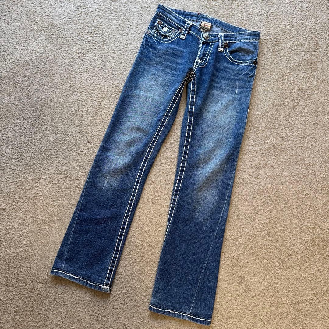 美品 TRUE RELIGION JOEY SUPER T 極太ステッチ W28 - メルカリ