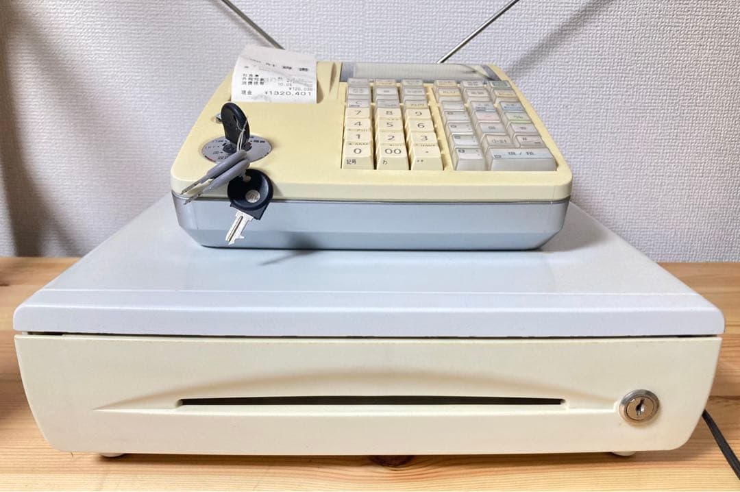 ☆ 超激安！！ カシオ TE-340WE 電子レジスター 10部門 CASIO