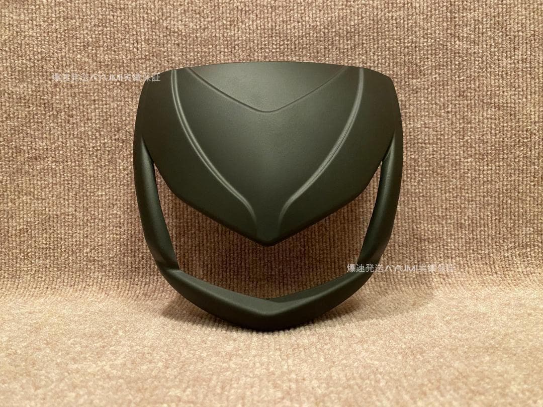 アドレス V125G V125 CF46A マットブラックデビルマスク SUZUKI アドレス V125G フロント エアロ マスク 黒 V125 V125S CF46A