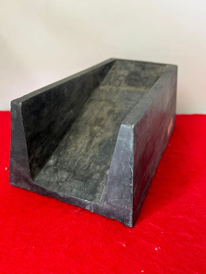 文房具 抄手硯 端溪硯 出土硯 書/C81-0