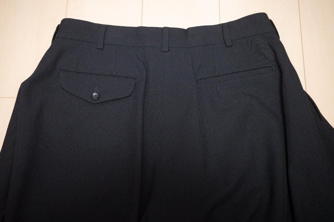 25AW/美品】コムデギャルソンオムプリュス ウールギャバ ショート