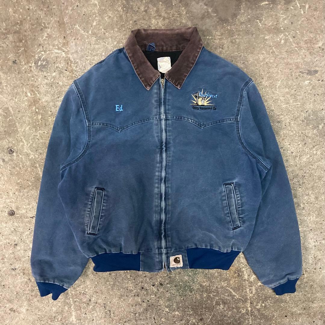 Carhartt J14 BLU カーハート サンタフェジャケット - メルカリ