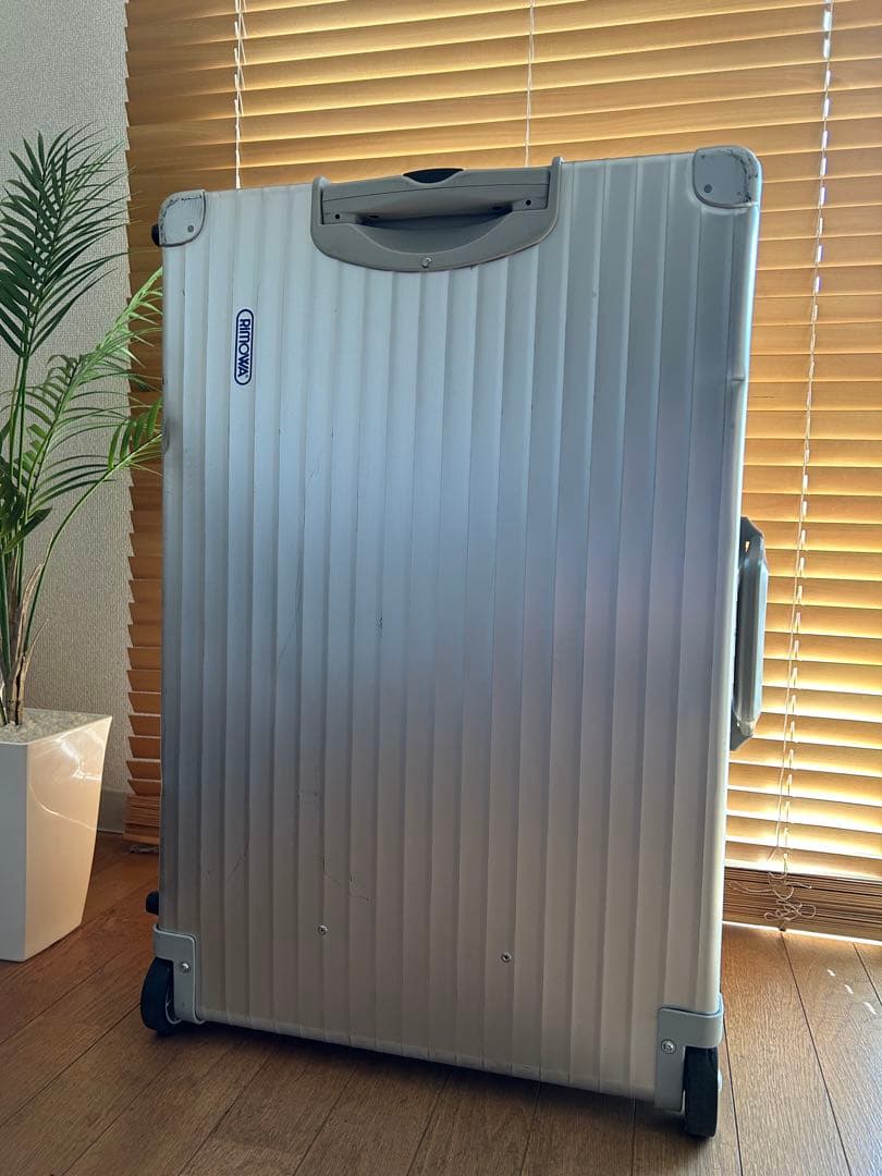 RIMOWA リモワ 大型 2輪 ヴィンテージ シルバー 旧モデル ドイツ購入