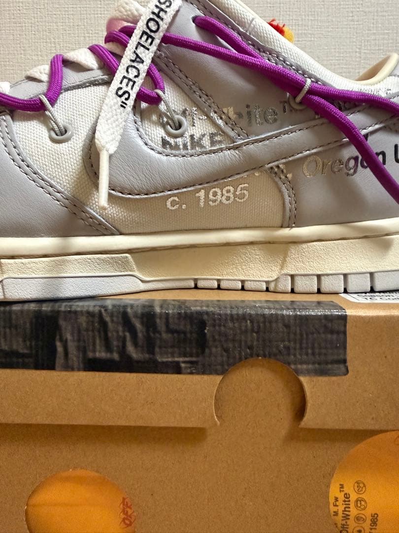 NIKE オフホワイトダンクロー 26.5cm