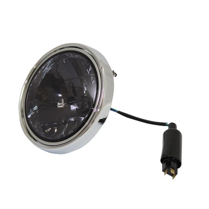 カワサキ車用 φ180 マルチリフレクター ヘッドライト スモークレンズ カワサキ車用 Φ180 マルチリフレクター ヘッドライト MAD MAX(マッド