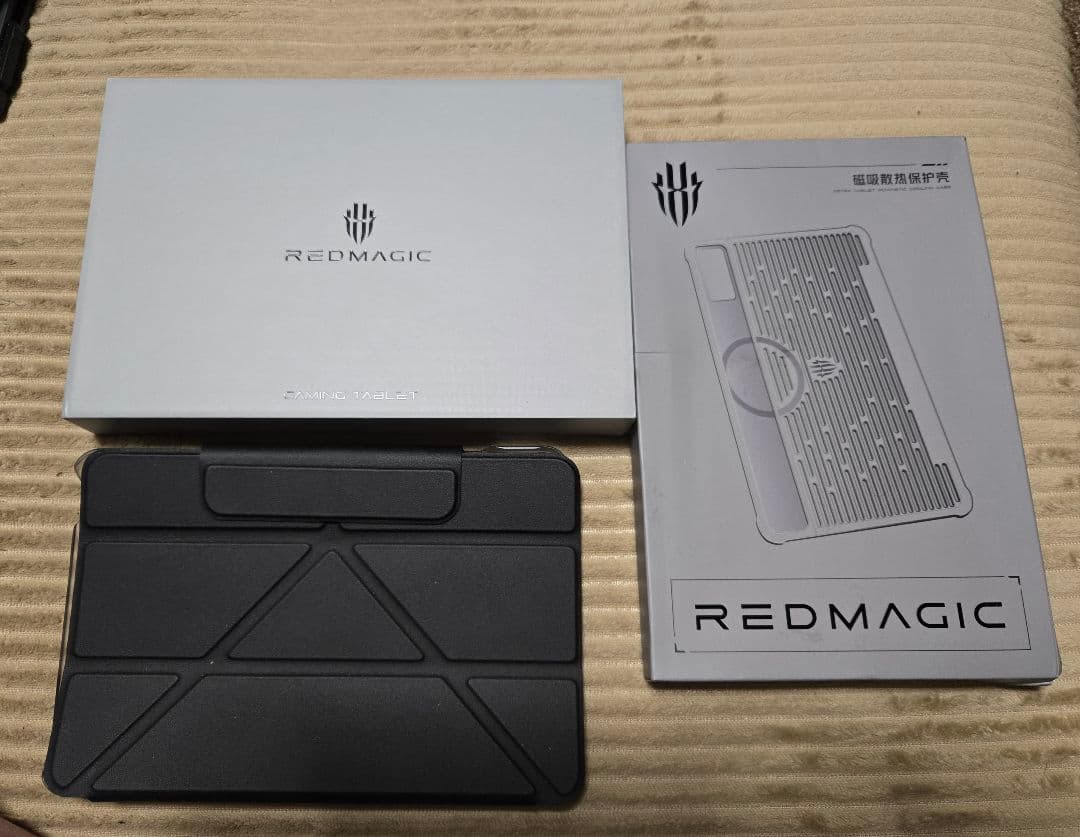 REDMAGIC Astra　12GB+256GB ブラック　ケース2種付 nubia REDMAGIC Astra 9.06インチ ケース 耐衝撃 カバー タブレット