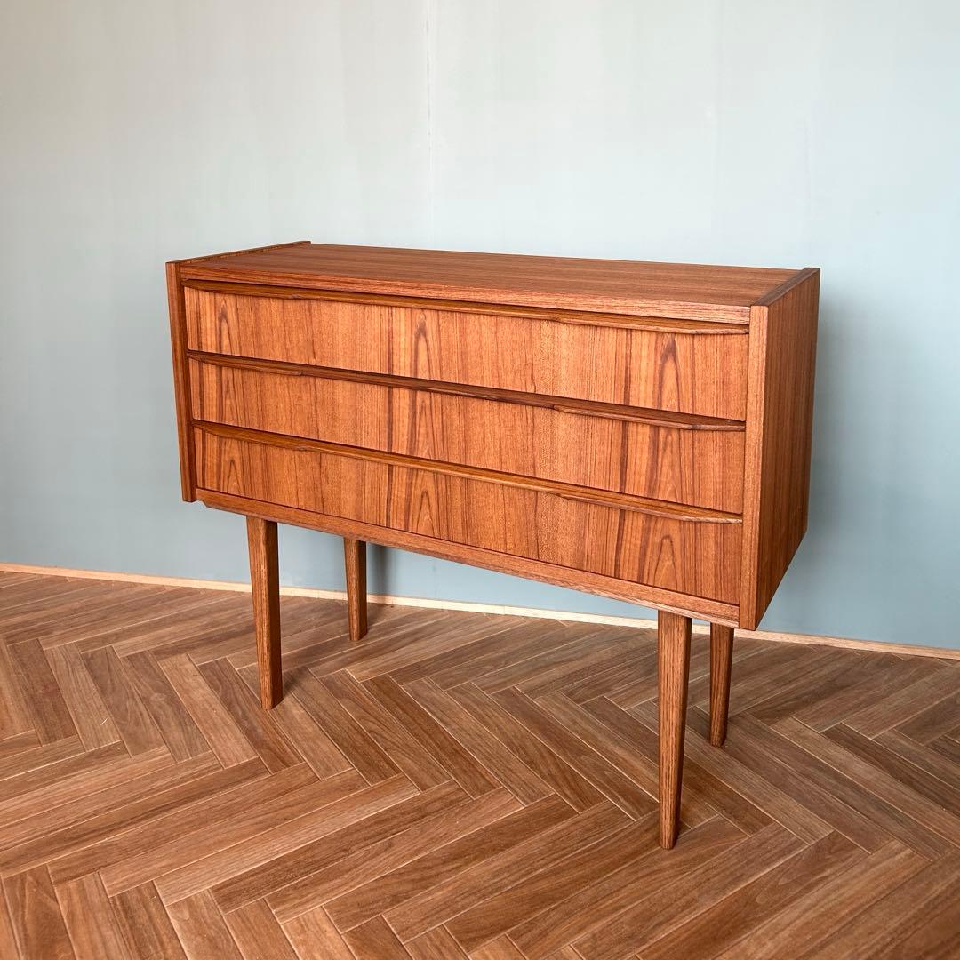 チーク サイドボード チェスト 北欧 ミッドセンチュリー ビンテージ