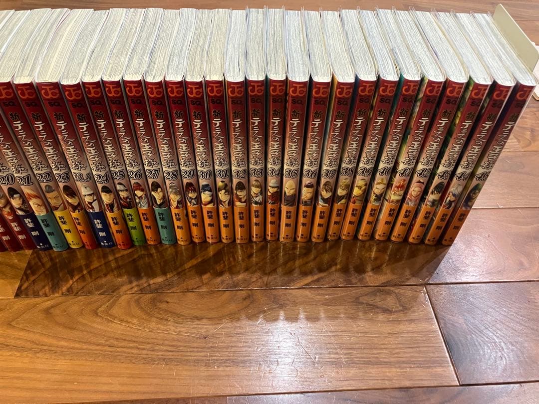 漫画 新テニスの王子様45巻セット イラストカード付き バラ売り不可