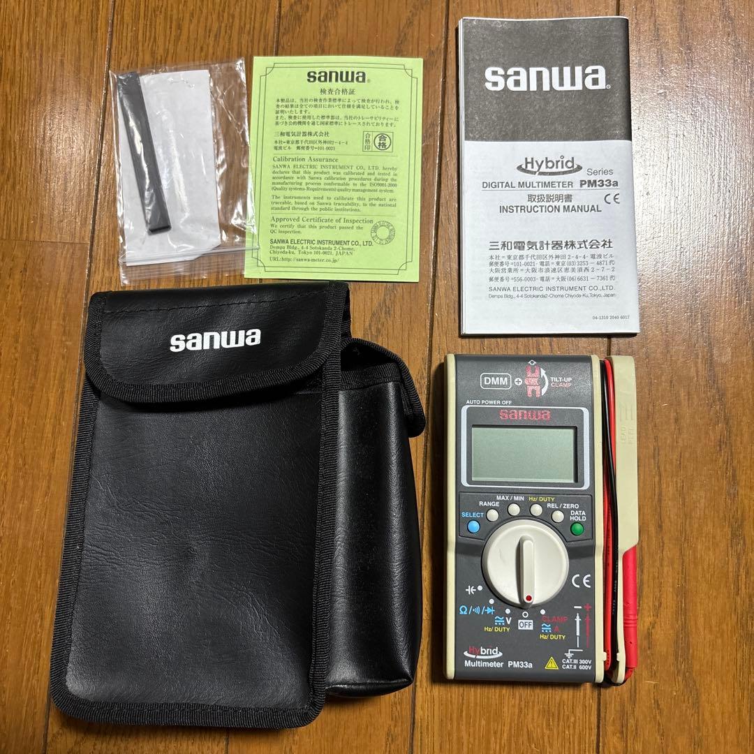 sanwa デジタルマルチメーター PM33a/C PM33a/C ｜ 三和電気計器株式会社
