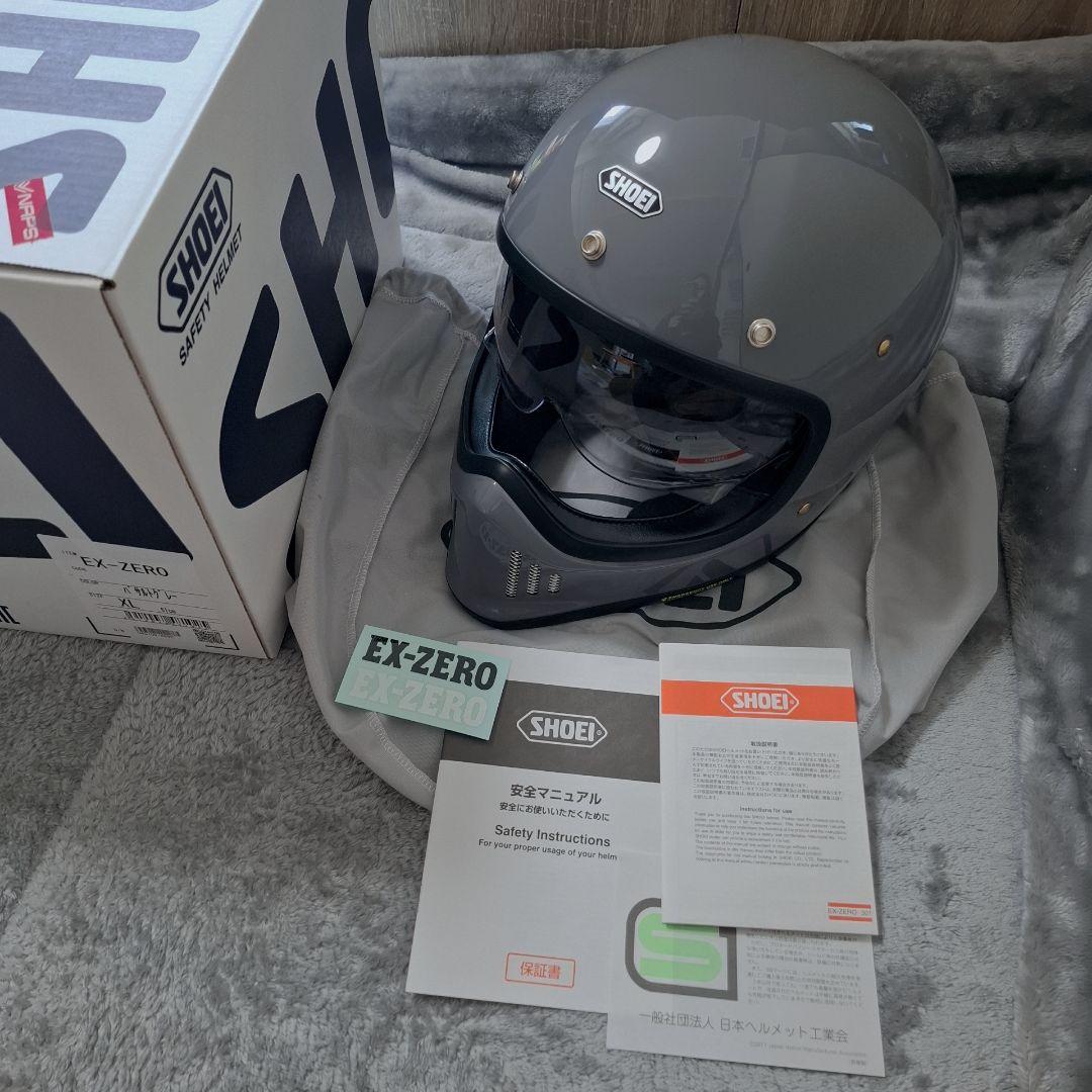 ☆ SHOEI ☆ EX-ZERO バサルトグレー XL - メルカリ