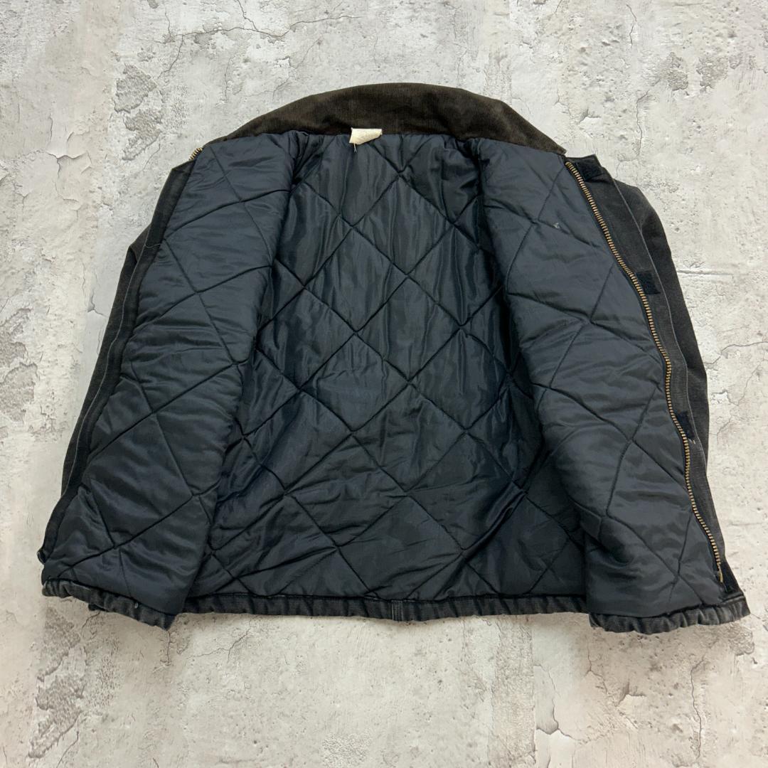 V*様 80s〜 USA製 カーハート トラディショナルジャケット 古着 ブラッ