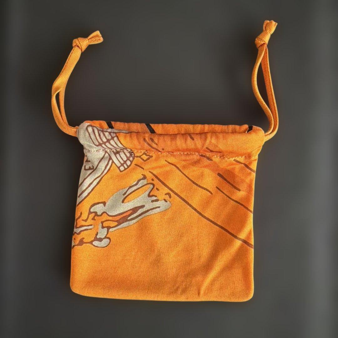 エルメス ヘアバンド ポーチ オレンジ