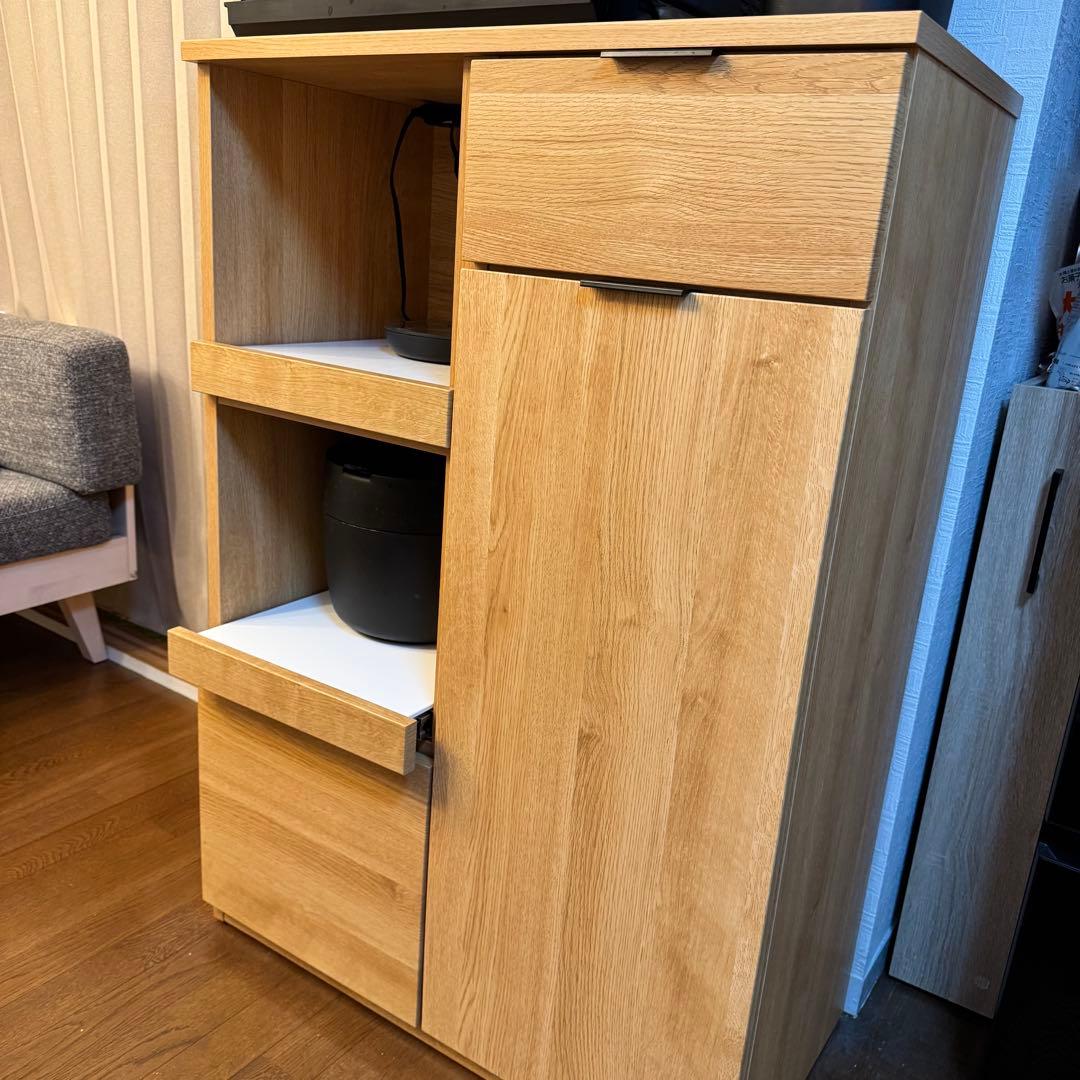 レンジボード (エトナ80MRB LBR) ニトリ ニトリネット【公式】 家具・インテリア通販