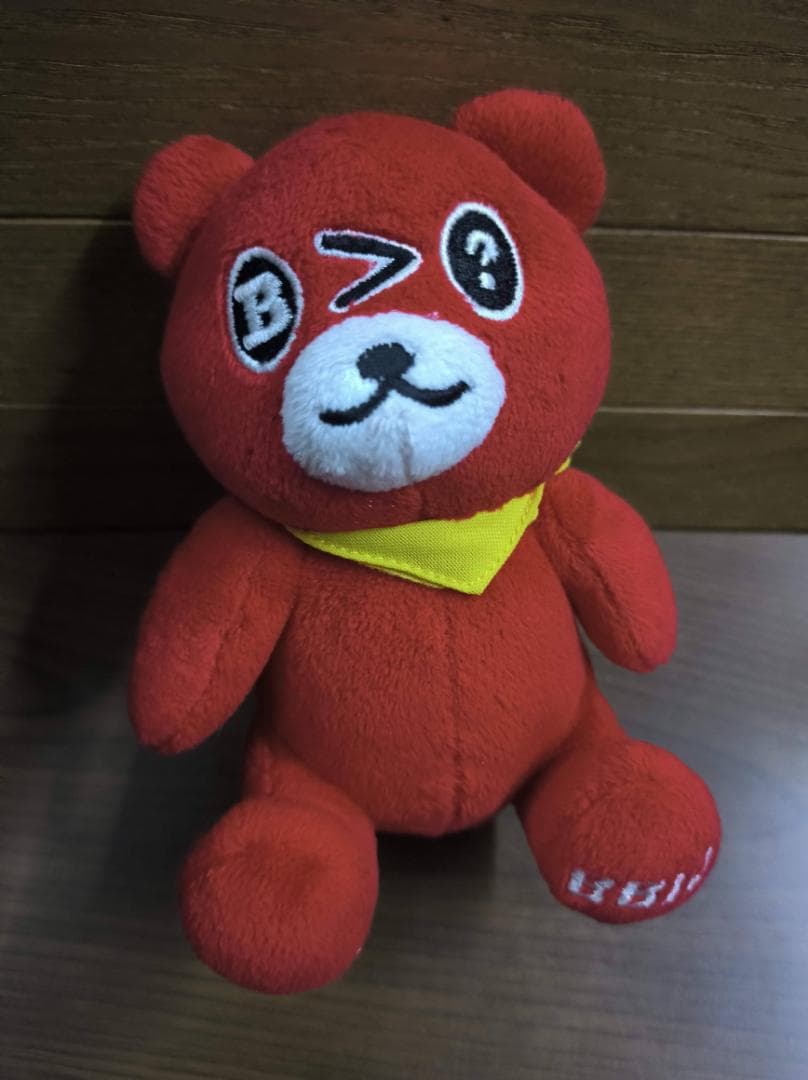 非売品 BBIQ くらベア ぬいぐるみ 九州電力 阿部寛 赤いクマさん