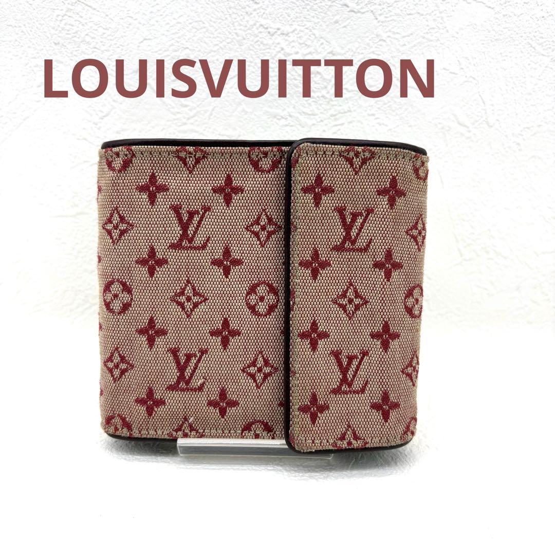 ヴィトン 三つ折り財布 モノグラムミニ ポルトモネビエカルトクレディ