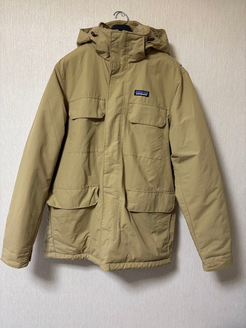 patagonia フリースライニング マウンテンパーカー M ベージュ 中古・古着通販】Patagonia (パタゴニア) フリースジャケット ベージュ