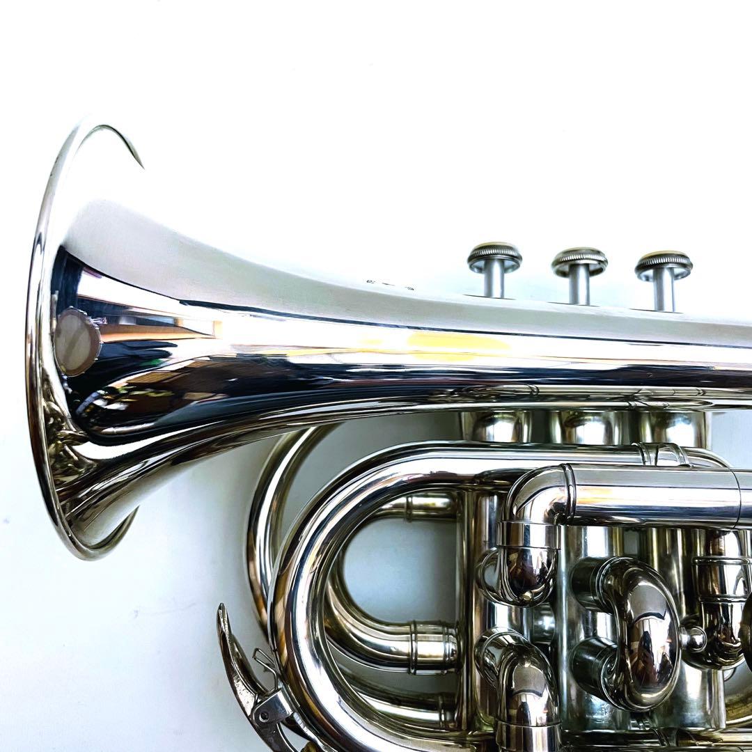 完全調整品】Heinrich ヘインリッチ ポケットトランペット - メルカリ