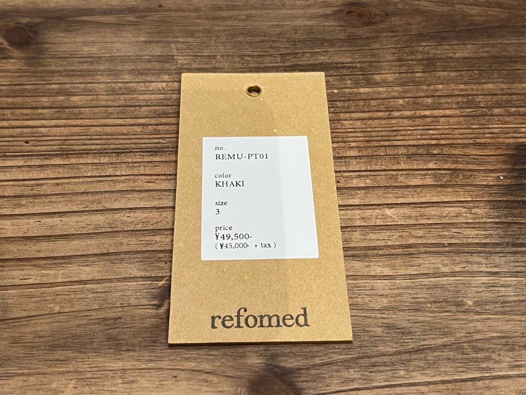 パンツ -refomed \"FRESH MAN WIDE CARGO PANTS\"-