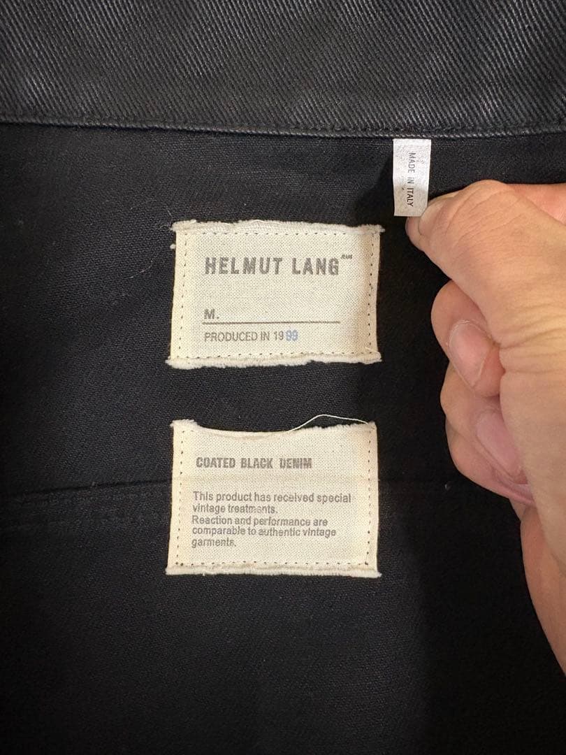 Helmut lang 1999 コーティングジャケット サイズ46 - メルカリ