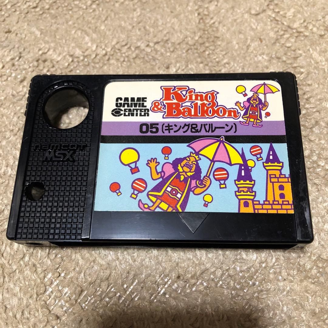 namcot GAME CENTER King&Balloon MSX