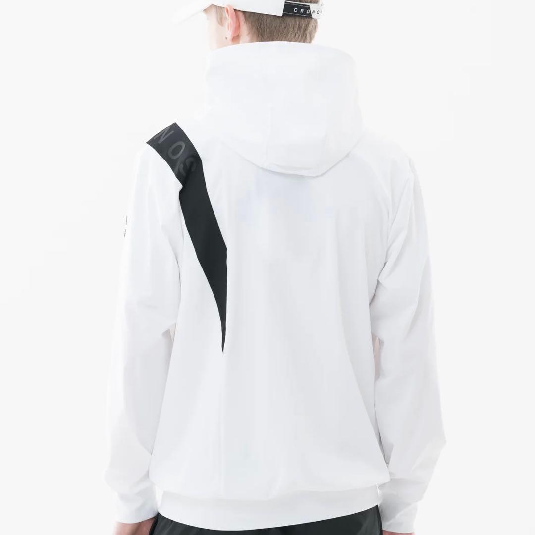 新品 CRONOS クロノス フルジップ パーカー 白 XL クロノスパーカー
