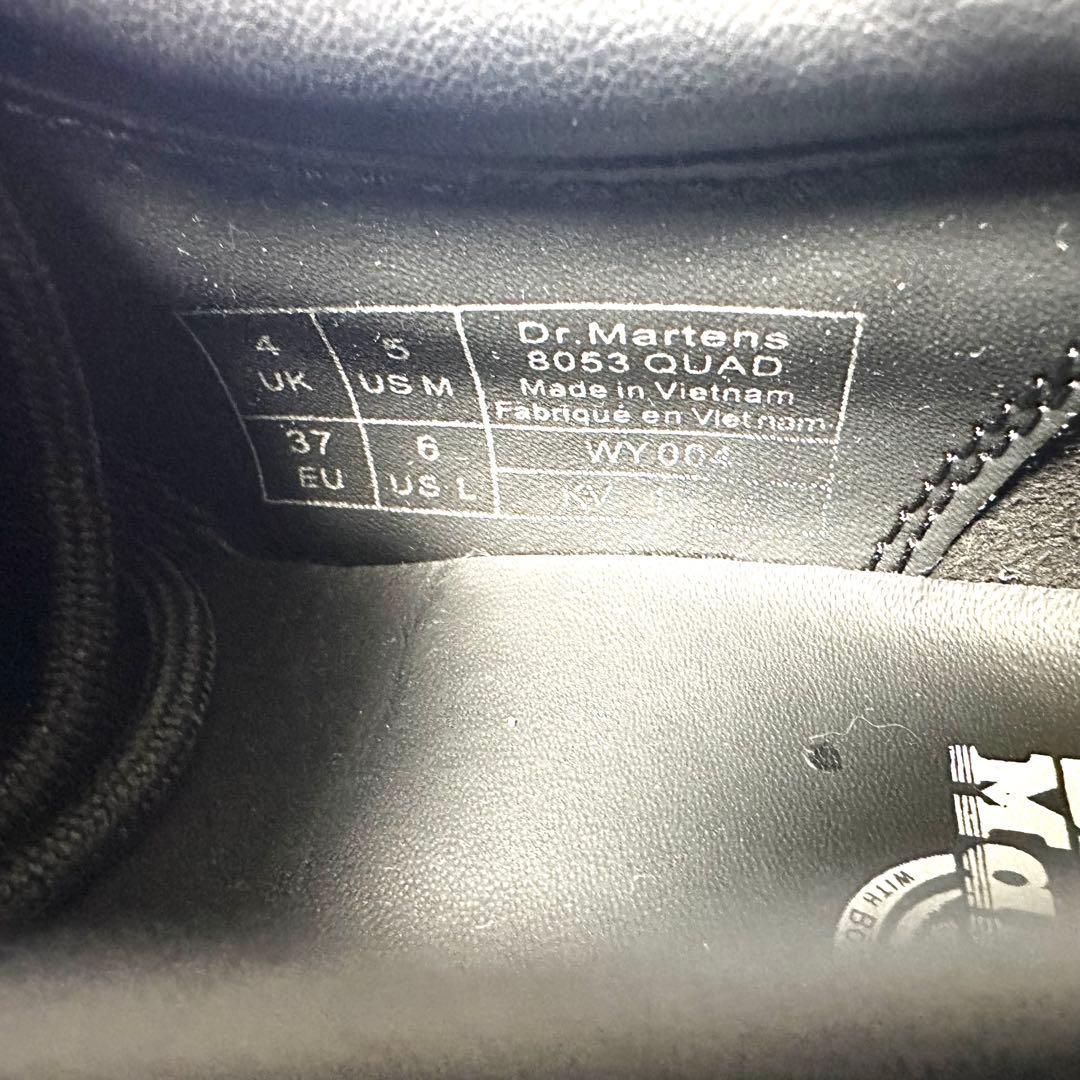 極美品】ドクターマーチン 8053 QUAD ブラック ダブルソール 厚底