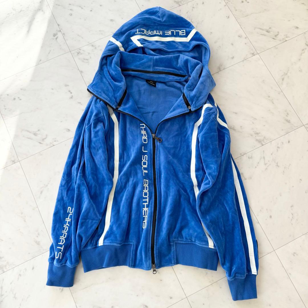 24karats】三代目JSOUL BROTHERS JSB ベロア ジャージ - メルカリ