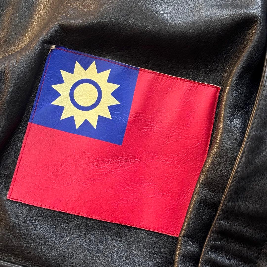 極美品】ヒューストン ホースハイド A-2 フライトジャケット 2XL 黒