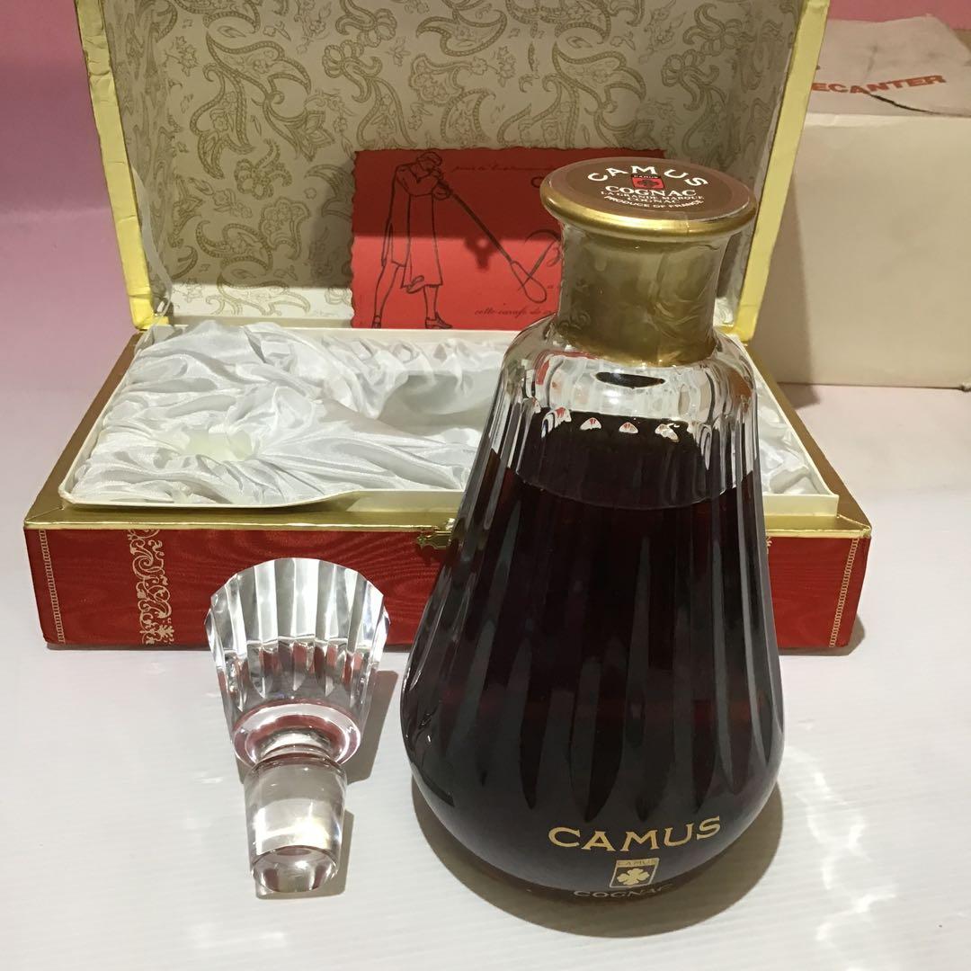 5021499 CAMUS カミュ 未開封 バカラクリスタル 箱入り 古酒 完品
