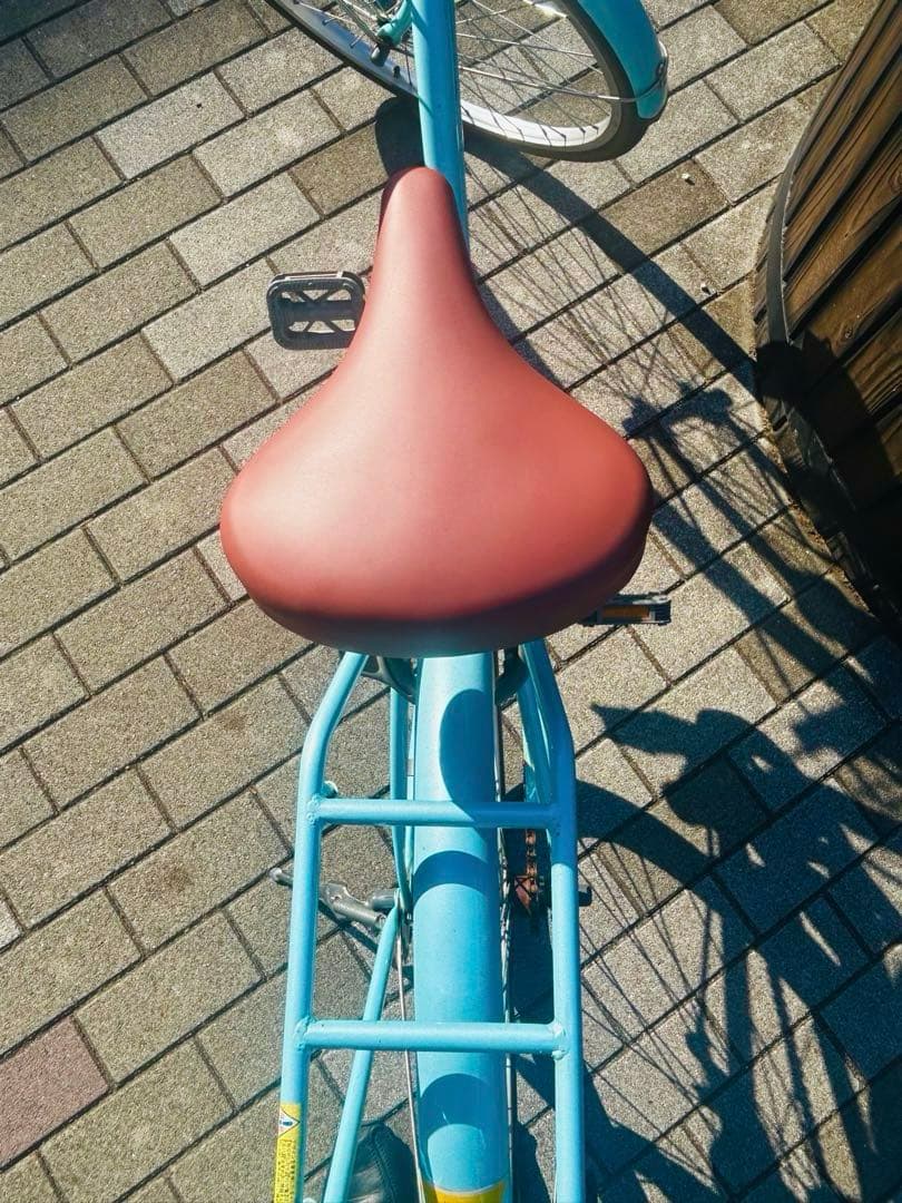 東京都内 引き渡し限定 子供用自転車 水色 24インチ De angelis