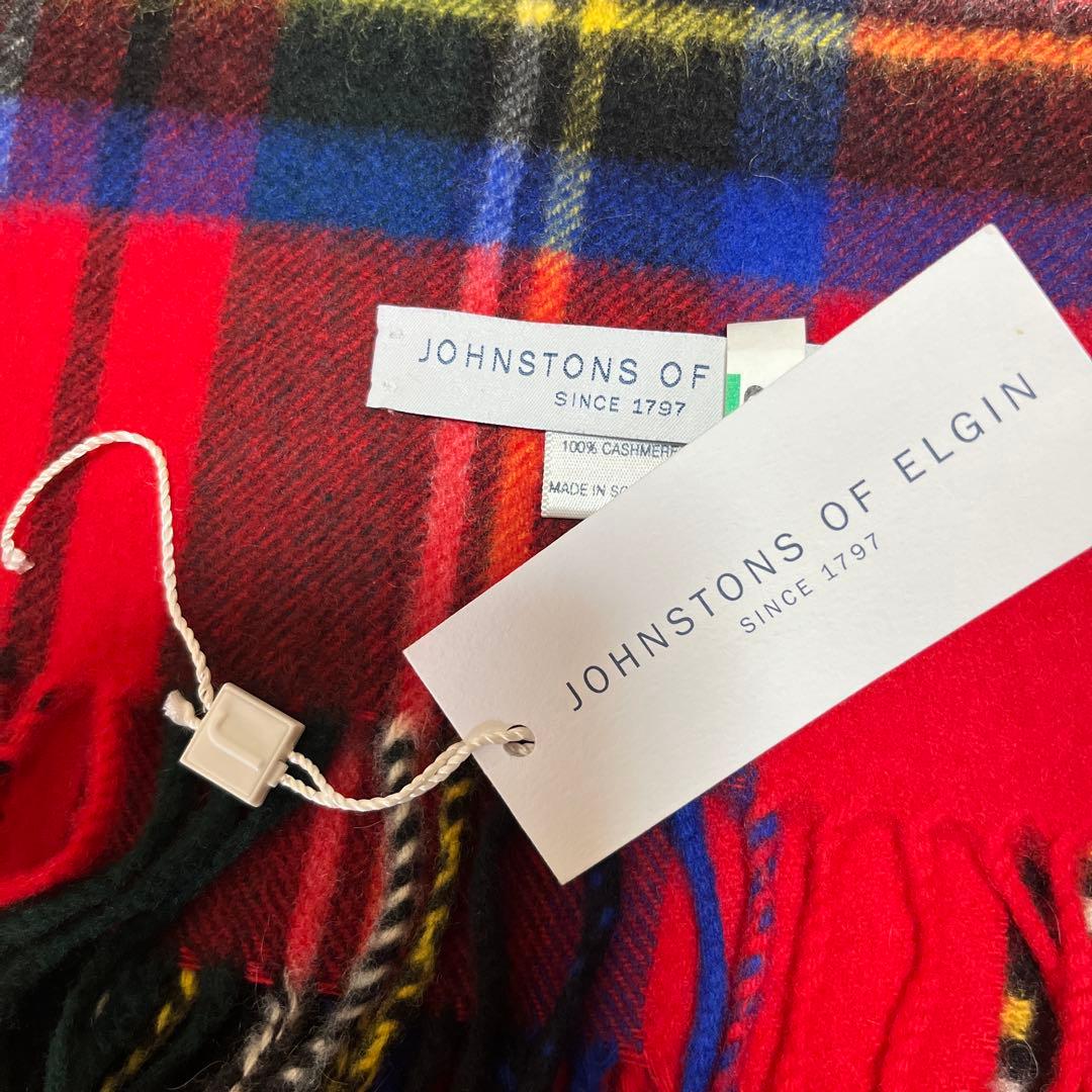 美品】ジョンストンズ ロイヤルスチュワート大判 タグつき - メルカリ