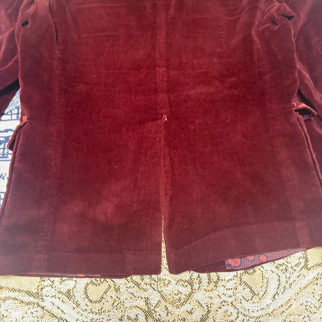 70s USA製 ベロア レザー テーラードジャケット60s 50s - メルカリ
