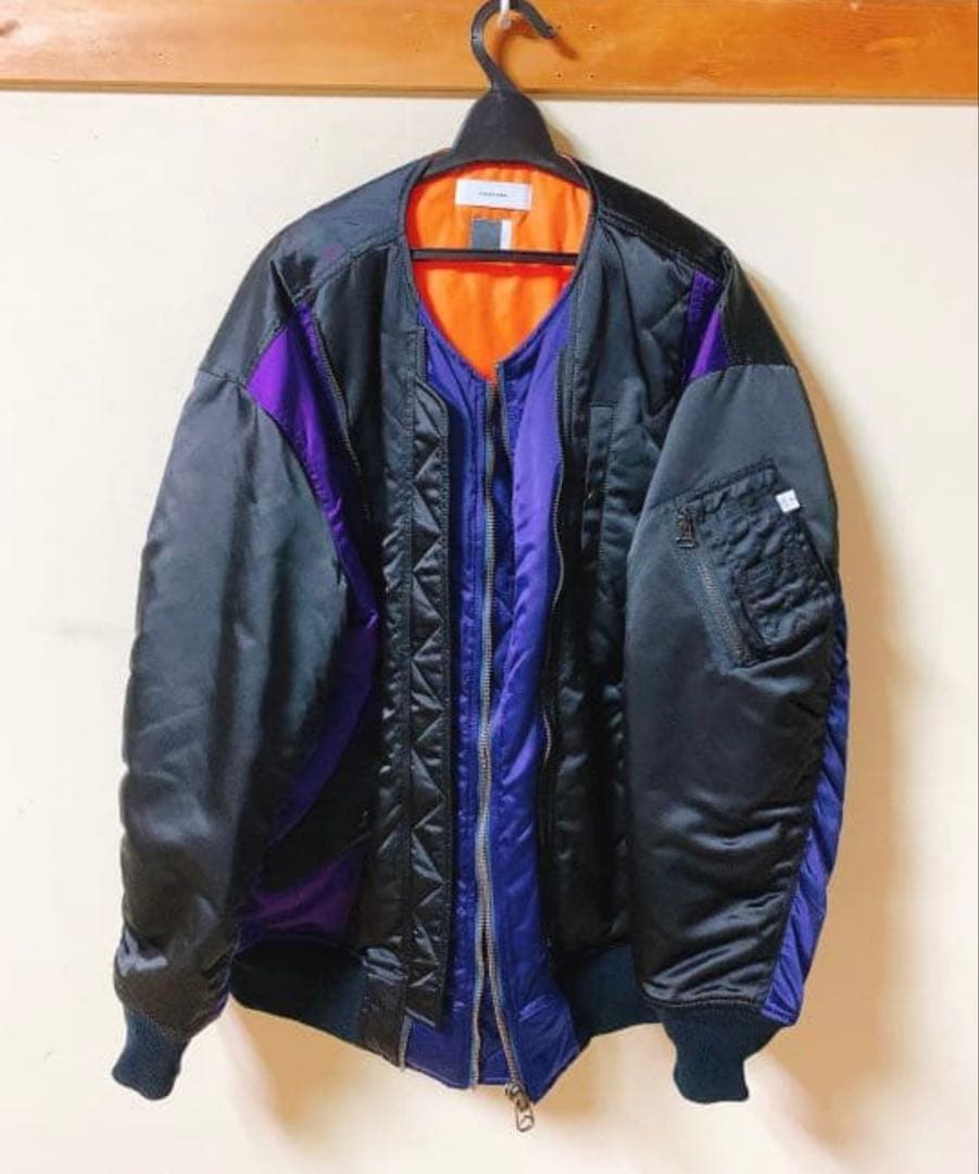 ファセッタズム　facetasm MA-1 ブルゾン FACETASM（ファセッタズム） ma1 ma-1 「FACETASM / ファセッタズム