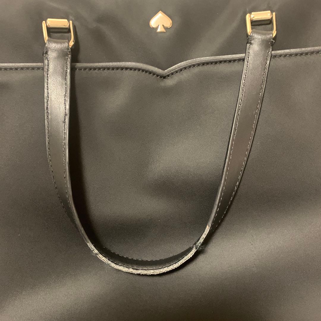 Kate Spade パソコンバッグ ビジネスバッグ 黒 ナイロン - メルカリ