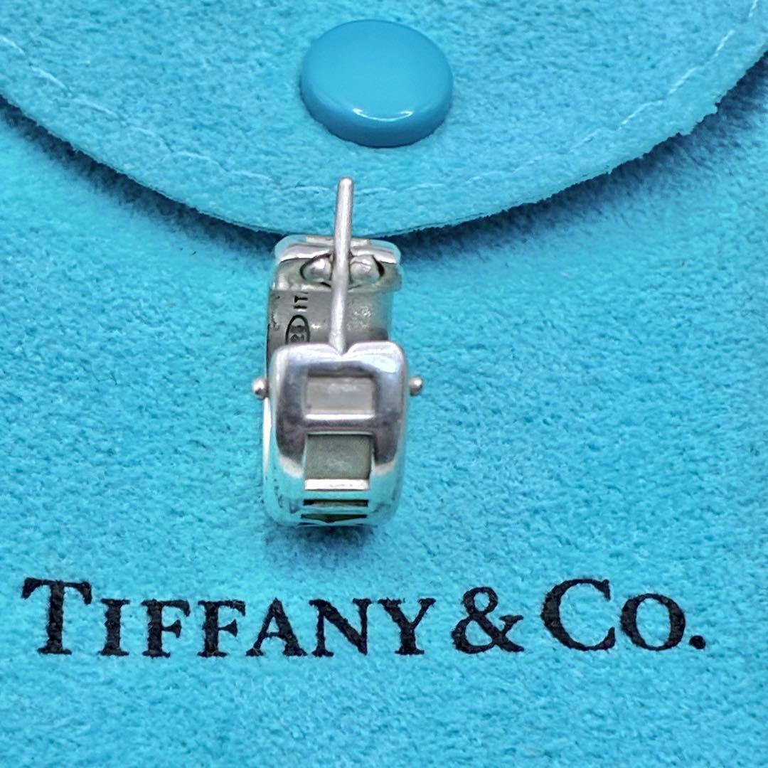 美品】ティファニー アトラス フープ ピアス 片耳 シルバー 人気